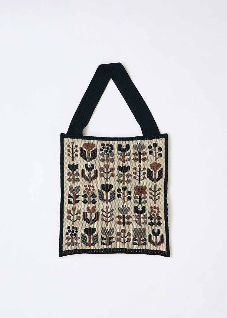 Plant Knitted Bag